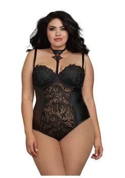 Dreamgirl Nh -Teddy – XL – Black – 2X