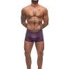 Avant-Garde – Verstrakkend Short – Eggplant – L -Online Sex Shops 150249EGSL 1