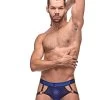 Diamond Mesh – Jock Ring – Navy – L/XL