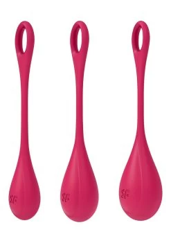 Satisfyer Yoni Power 1 – Balls Training Set – Red