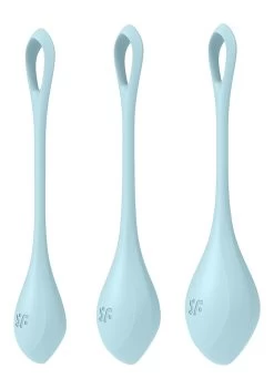 Satisfyer Yoni Power 2 – Balls Training Set – Light Blue