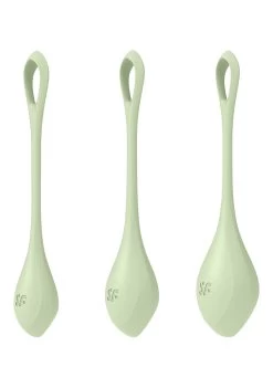 Satisfyer Yoni Power 2 – Balls Training Set – Light Green