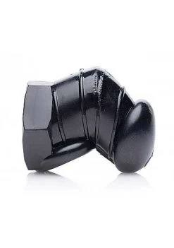 Master Series – Black Restricted Chastity Cage With Nubs