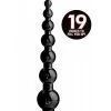 Hosed – 19″ Graduated Beaded Hose – Black
