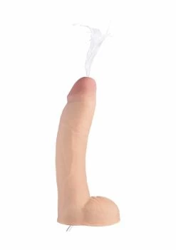 9 Inch Realistic Dual Density Squirting Dildo – Flesh