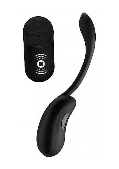 Silicone Vibrating Pod With Remote Control – Black 3 Silicone Vibrating Pod With Remote Control – Black