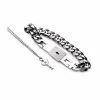 Chained Locking Bracelet & Key Necklace