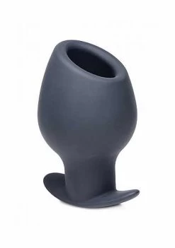 Ass Goblet Silicone Hollow Anal Plug-Large