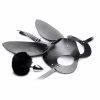 TZ Bunny Mask With Plug – Black