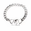 Cuff Him Handcuff Bracelet – Silver -Online Sex Shops AG217 1