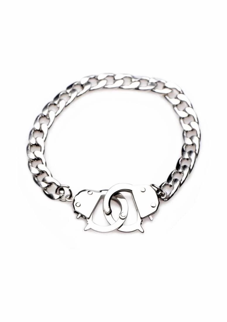 Cuff Him Handcuff Bracelet – Silver 3 Cuff Him Handcuff Bracelet – Silver
