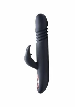 Royal Rabbits Bunny Thrust 10X Thrusting Rabbit Vibrator – Black
