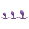 Booty Poppers Silicone Anal Trainer Set – Purple