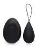10X Silicone Vibrating Egg – Black -Online Sex Shops AG462 BLACK 1 3