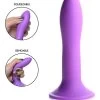 Squeezable Slender Dildo – Purple -Online Sex Shops AG474 PURPLE 1