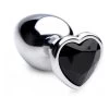 BS Black Heart Gem Anal Plug – Large -Online Sex Shops AG476 LARGE 1