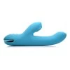 Silicone Pulsating And Vibrating Rabbit – Teal – -Online Sex Shops AG507 TEAL 1 1