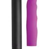 XL Bullet & Wavy Silicone Sleeve – Purple -Online Sex Shops AG627 1