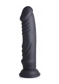 5X Vibrating & E-Stim Silicone Dildo + Remote
