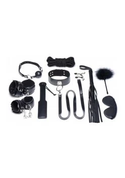 Deluxe 10 Piece Bondage Set