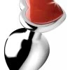 Gemstones Red Jasper Heart Medium Anal Plug -Online Sex Shops AG754 MED 1