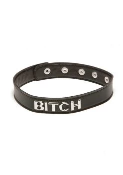 X-Play “bitch” Collar – Black