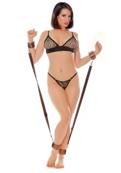 My Desire Wrist To Ankle Restraint – Bronze