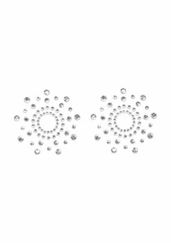 Mimi – Rhinestone Pasties – Silver