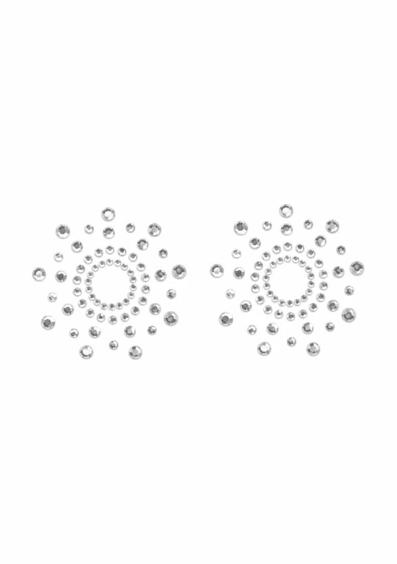Mimi – Rhinestone Pasties – Silver 3 Mimi – Rhinestone Pasties – Silver