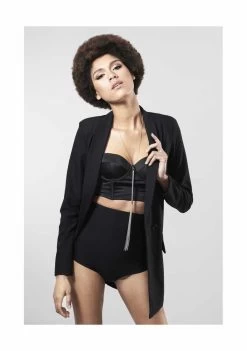 Magnifique – Metallic Chain Whip / Necklace – Silver