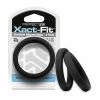 #22 Xact-Fit Cockring 2-Pack – Black
