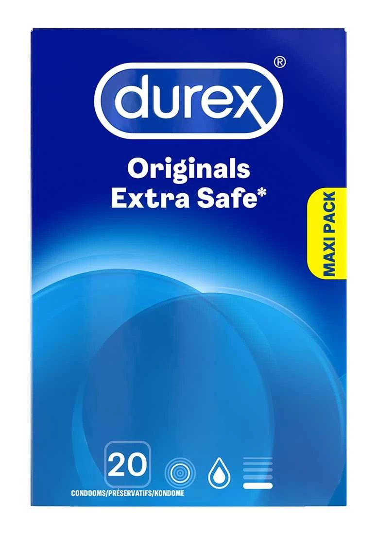 Durex Originals Extra Safe – 20 Condoms 3 Durex Originals Extra Safe – 20 Condoms