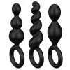 Satisfyer Booty Call Plugs Set Of 3 – Black -Online Sex Shops EE73 774 0118 1 1