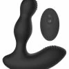 Remote Controlled E-Stim & Vibrating Prostate Massager – Black -Online Sex Shops ELC019BLK 1