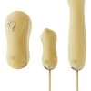 UNICORN Vibratrion & Thrusting Set – Yellow -Online Sex Shops F02713 1