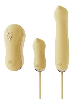 UNICORN Vibratrion & Thrusting Set – Yellow