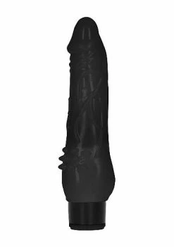 GC – 8 Inch Fat Realistic Dildo Vibe – Black
