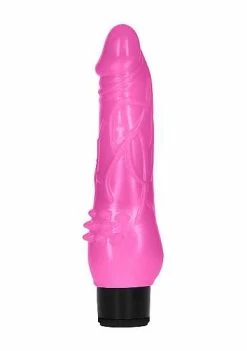 GC – 8 Inch Fat Realistic Dildo Vibe – Pink