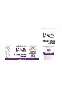 HOT V-Activ Stimulation Cream For Women – 50 Ml