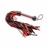 Black And Red Suede Flogger 2 Black And Red Suede Flogger -Online Sex Shops IS114 1 1