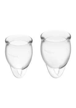 Satisfyer Feel Confident Menstrual Cup – Transparent