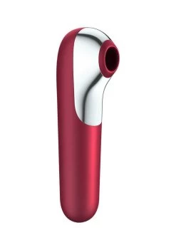 Satisfyer Dual Love Air Pulse Vibrator – Red