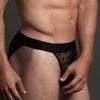 Star Brief – Black – L/XL -Online Sex Shops L003BLK SM 1