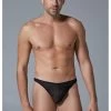 Leopard Thong – Black – L/XL -Online Sex Shops L015 SM 1