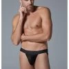 Leopard Jockstrap – Black – L/XL -Online Sex Shops L017 SM 1