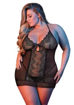 Chemise & G-Set – Black – QS