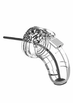 Model 15 – Chastity – 3.5″ – Cage With Silicone Urethal Sounding