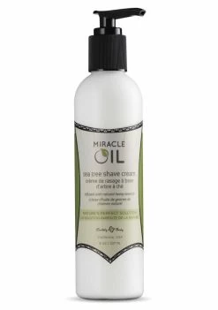 Miracle Oil Tea Tree Shave Cream — 8 Oz