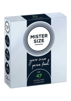 Mister Size 47 Mm 3 Pack