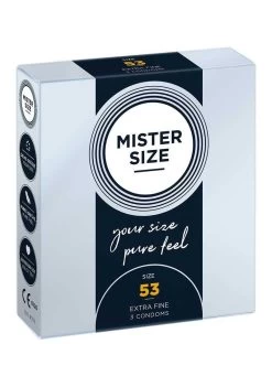 Mister Size 53 Mm 3 Pack